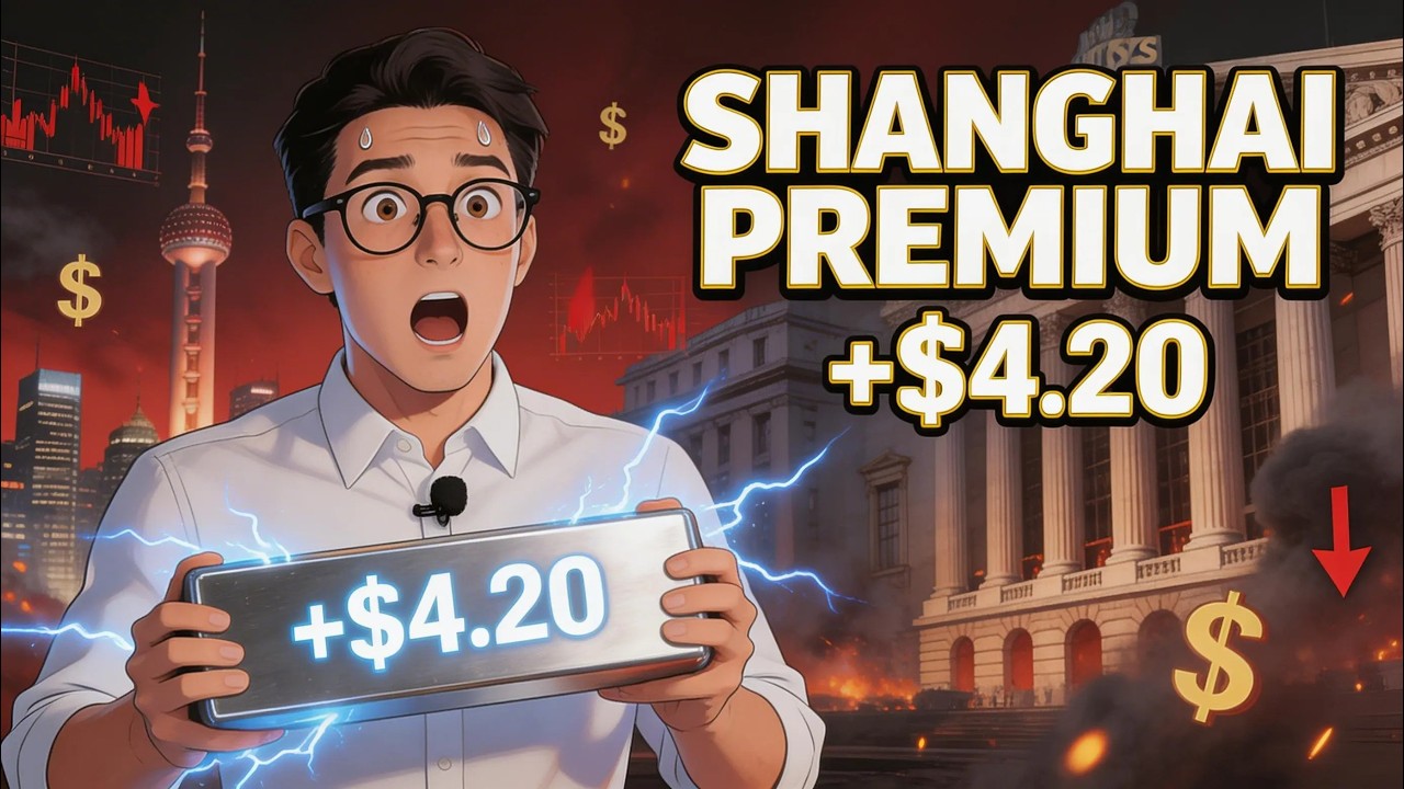 SHANGHAI PREMIUM: Chinese Buyers Paying $4.20 MORE Per Ounce (Arbitrage Window)