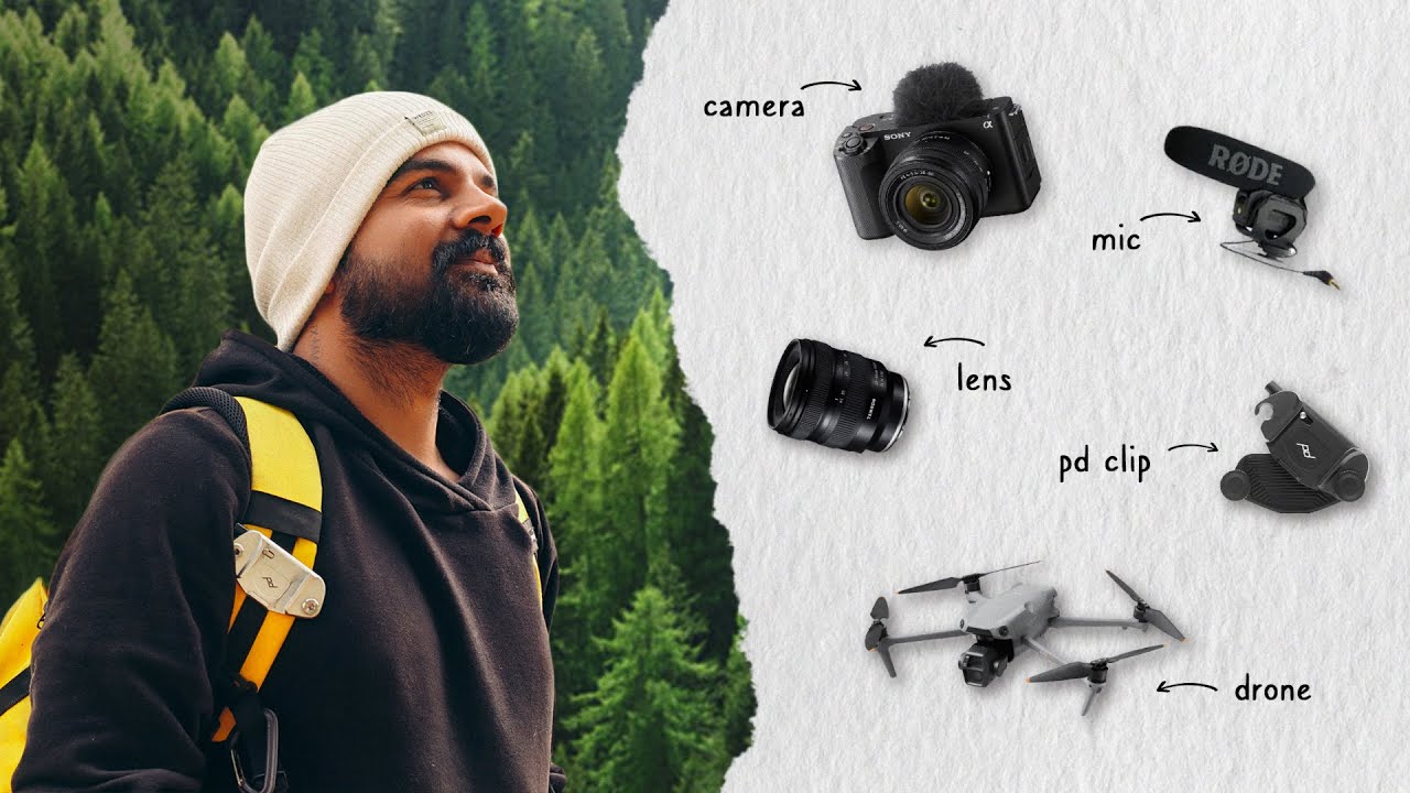 Which CAMERA Gear I Carry For TRAVEL VLOGGING | 5 Essential Camera Gear For CONTENT CREATOR