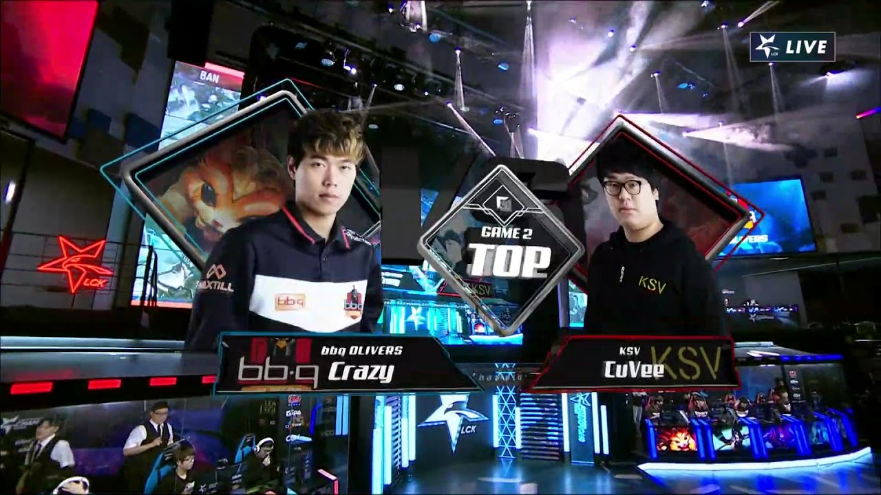KSV VS BBQ #2   【2018 LCK春季赛】