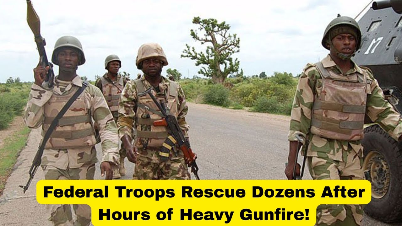 BREAKING‼️ Federal Troops Rescue Dozens After Hours of Heavy Gunfire!