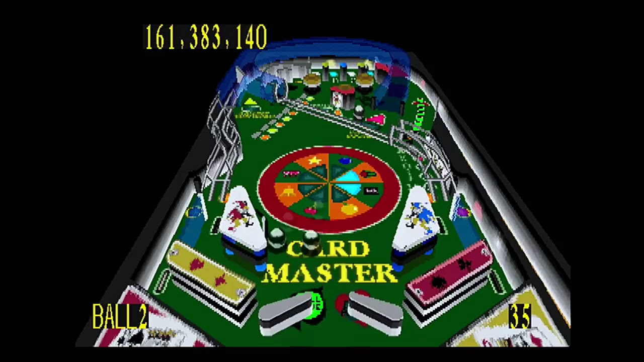 Pinball Games on the Sega Saturn