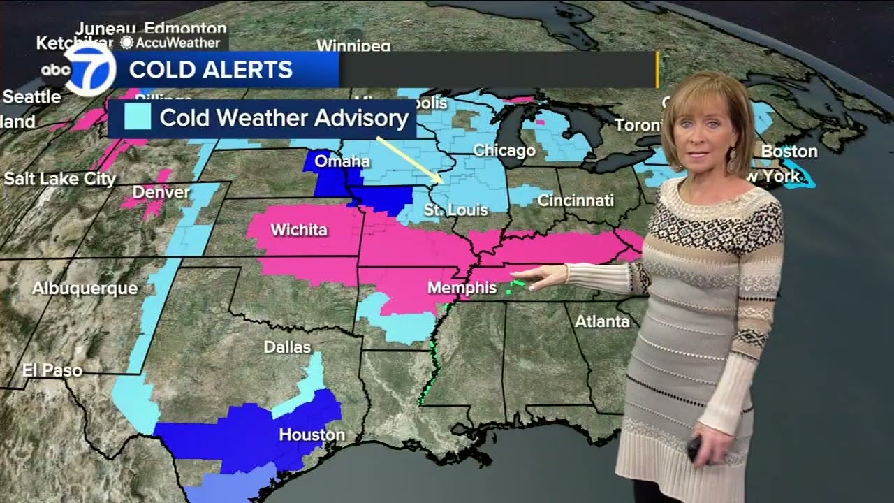 AccuWeather Alert:  Chicago temps drop dangerously low with wind chills well below zero