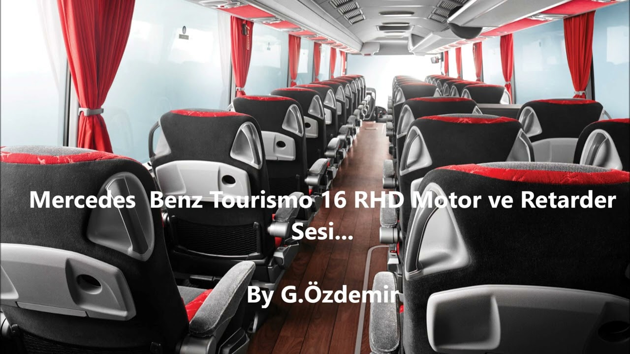 Mercedes Benz Tourismo 16 RHD Motor ve Retarder Sesi..!