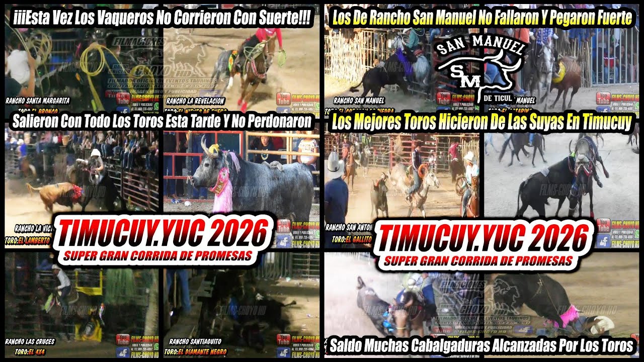 🔥🎊TIMUCUY YUC 2026🎊🔥GRANDIOSA CORRIDA DE PROMESAS DOMINGO 04 DE ENERO