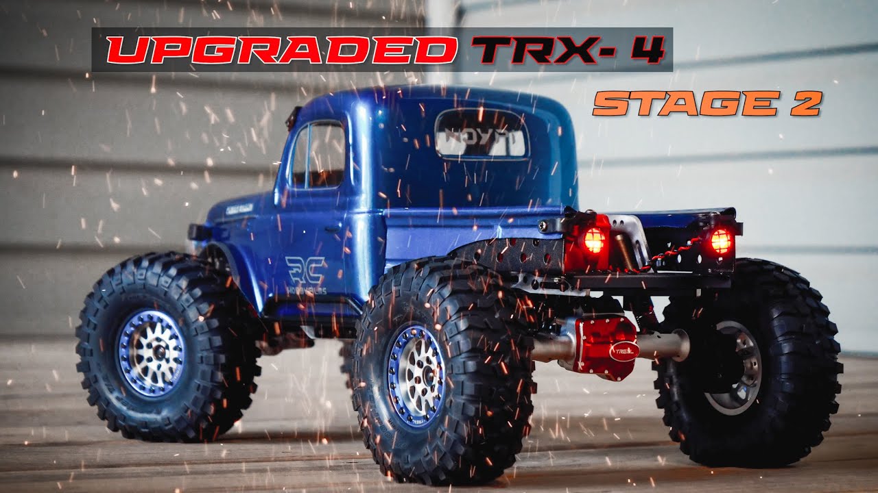 UPGRADED TRX-4 Part 2 / POWER WAGON