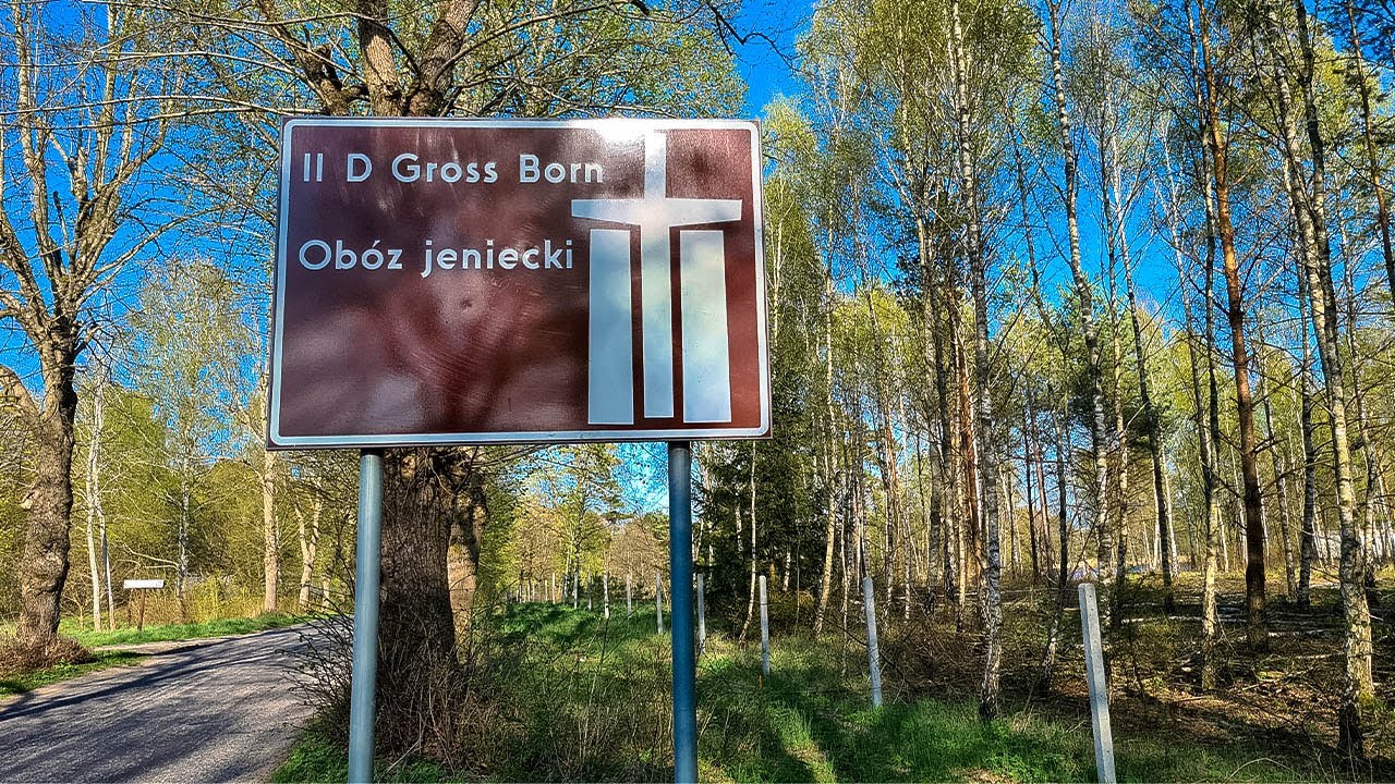 Oflag II D Gross Born - Путь заключенных