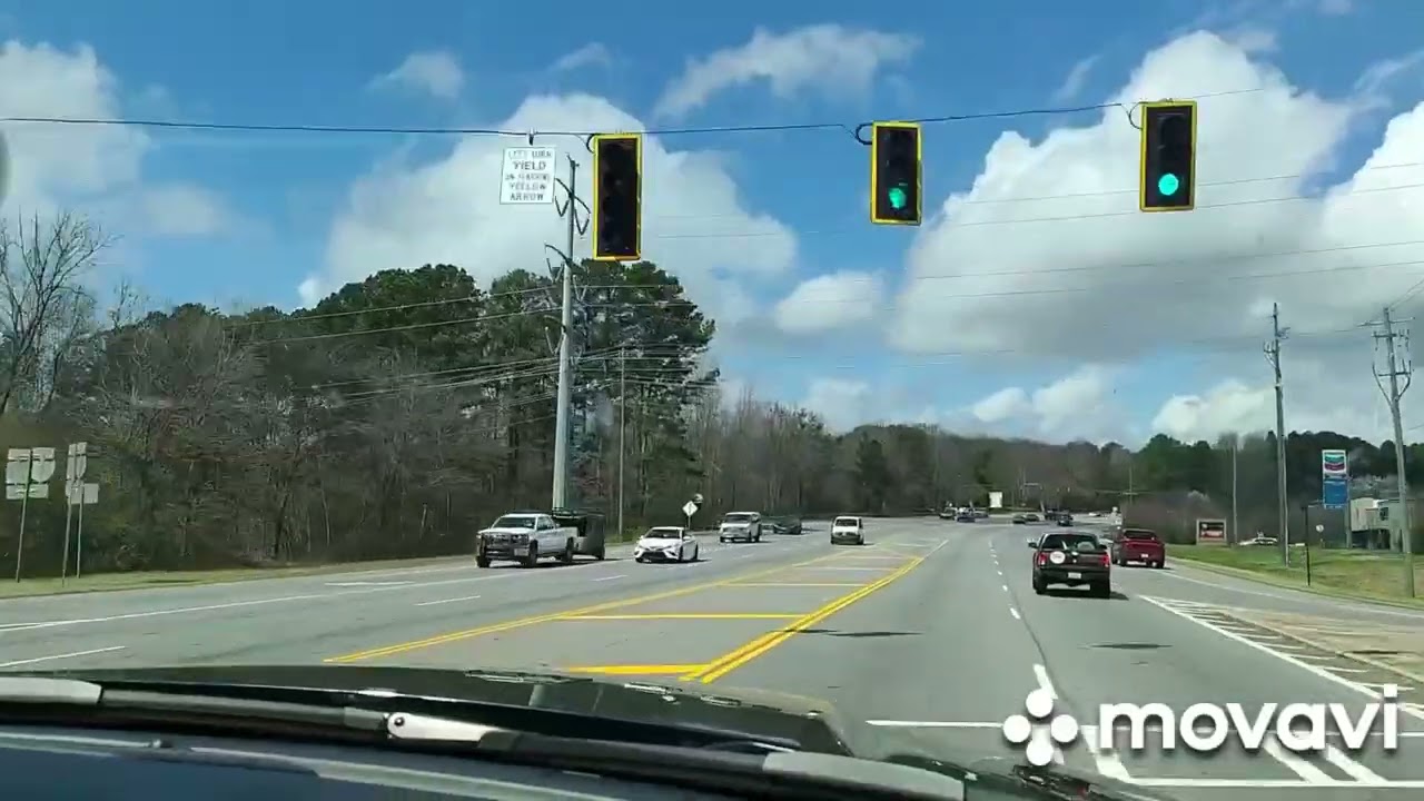 Джорджия  5 марта. Окрестности  Атланты.
