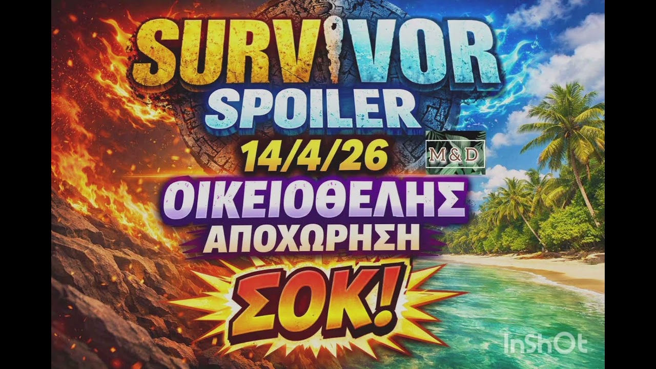 SURVIVOR SPOILER 14/4: &Omicron;&Iota;&Kappa;&Epsilon;&Iota;&Omicron;&Theta;&Epsilon;&Lambda;&Eta;&Sigma; &Alpha;&Pi;&Omicron;&Chi;&Omega;&Rho;&Eta;&Sigma;&Eta; - &Sigma;&Omicron;&Kappa;!!