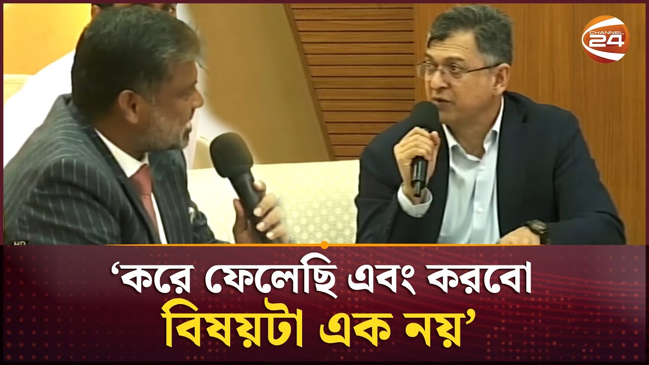 শেষ মুহুর্তে গণভোট নিয়ে শিশির মনির ও সালাহউদ্দিন আহমদের বিতর্ক | Salahuddin | Shishir | Channel24