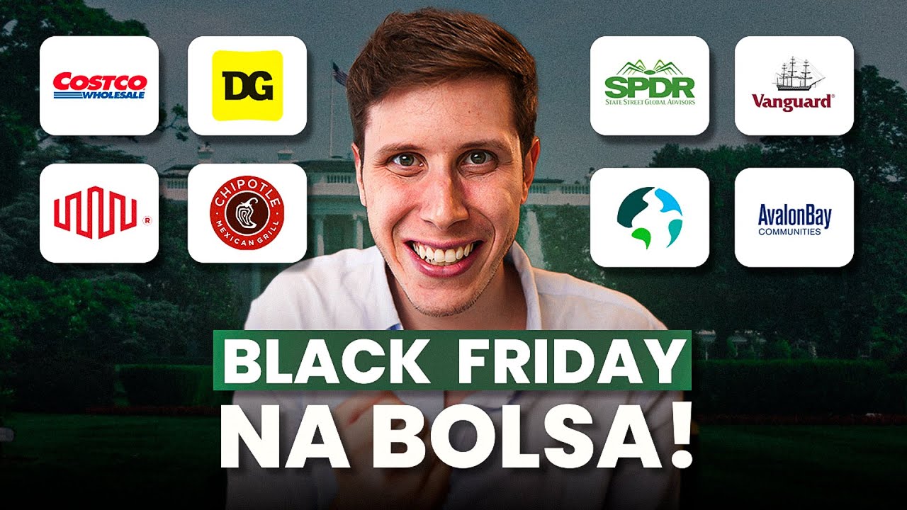 Black Friday: A&ccedil;&otilde;es, ETFs e REITs em promo&ccedil;&atilde;o na bolsa americana