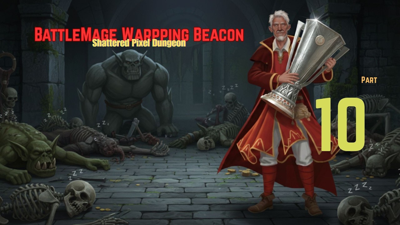 Shattered Pixel Dungeon Battlemage warp Beacon True Ending + Silver Champion Gameplay SFX (Part 10)