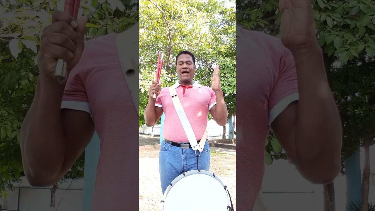 BANDA DE GUERRA - Ejercicios con Tambor/ Básico de Banda de Guerra.