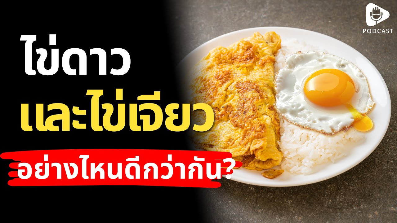 ไขข้อสงสัย ไข่ดาว vs ไข่เจียว อย่างไหนดีกว่ากัน (ข้อดี-ข้อเสียเพื่อสุขภาพ) | เรื่อง (ไม่) รู้รอบตัว