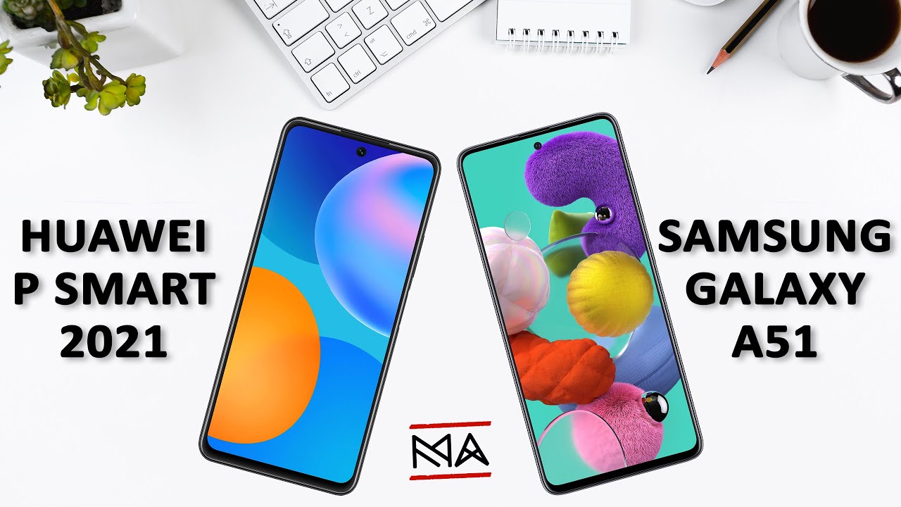 HUAWEI P SMART 2021 vs SAMSUNG GALAXY A51 | ANIMATED COMPARISON!