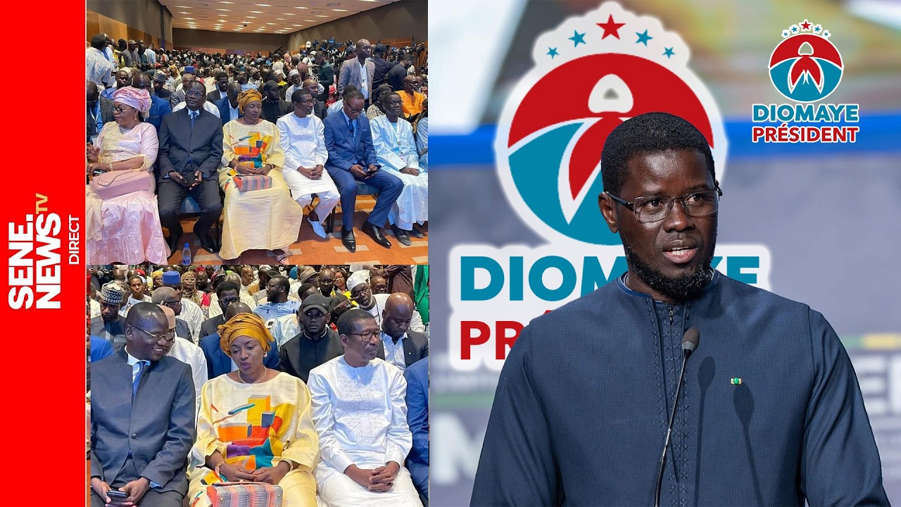 DIRECT : Bassirou Diomaye Faye lance sa Coalition Diomaye Président avec Aminata Touré