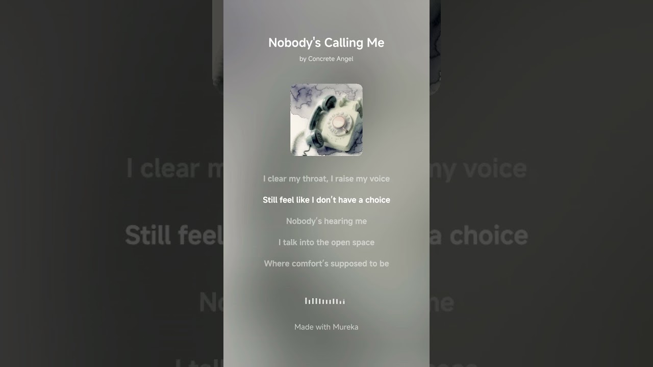 Nobody's Calling me 