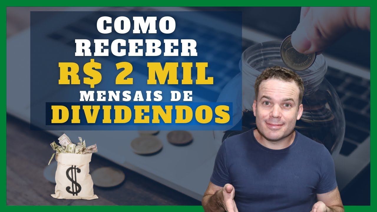 PLANO PARA SE CHEGAR A R$ 2.000 DE DIVIDENDOS VITALÍCIOS