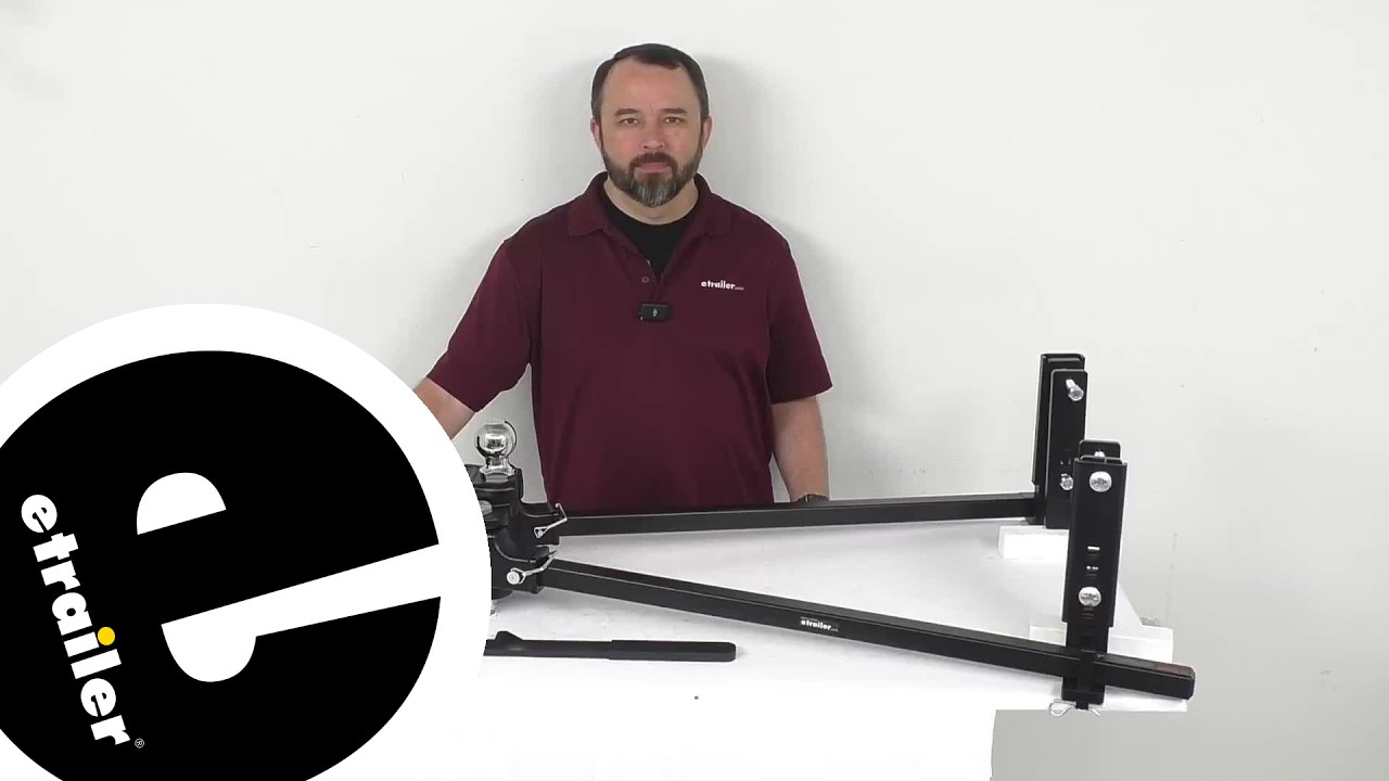 Review of CURT Weight Distribution Hitch - TruTrack 2P Trunnion System Sway Control - C75RJ