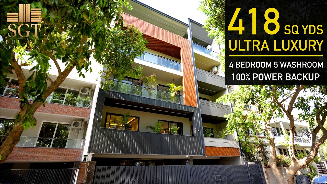 4BHK Luxurious Builder Floor | Private Parking | Best in class Construction | Power Back Up