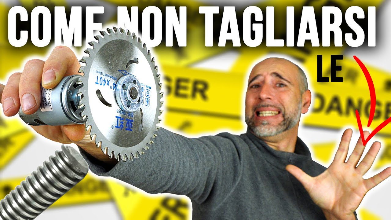 HAI PAURA DELLA SEGA CIRCOLARE? allora guarda cosa ho costruito