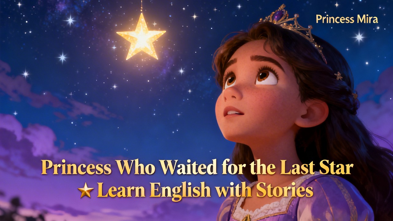 Princess Who Waited for the Last Star ⭐ | Learn English with Stories | A1-A2