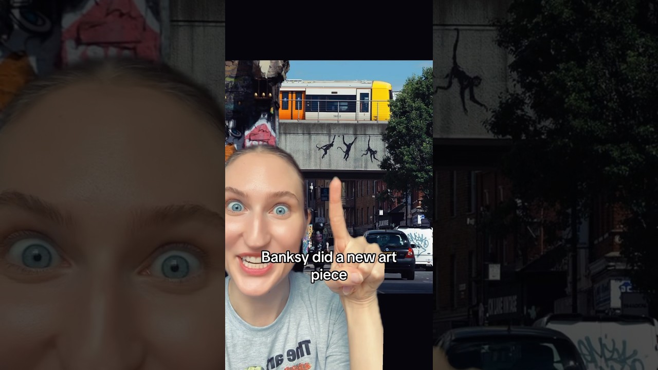 New Banksy! #banksy #publicart