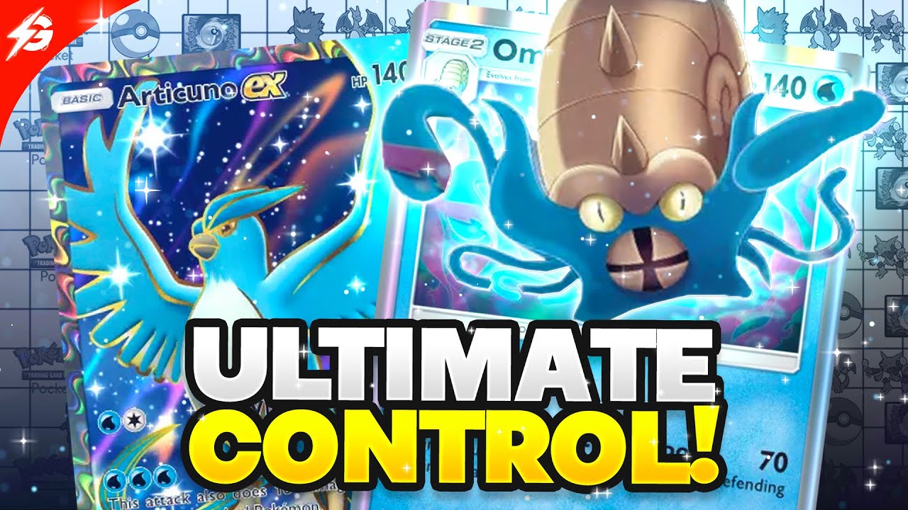 The 8-0 UNDEFEATED OMASTAR Deck Is INSANE in Pokemon TCG Pocket!