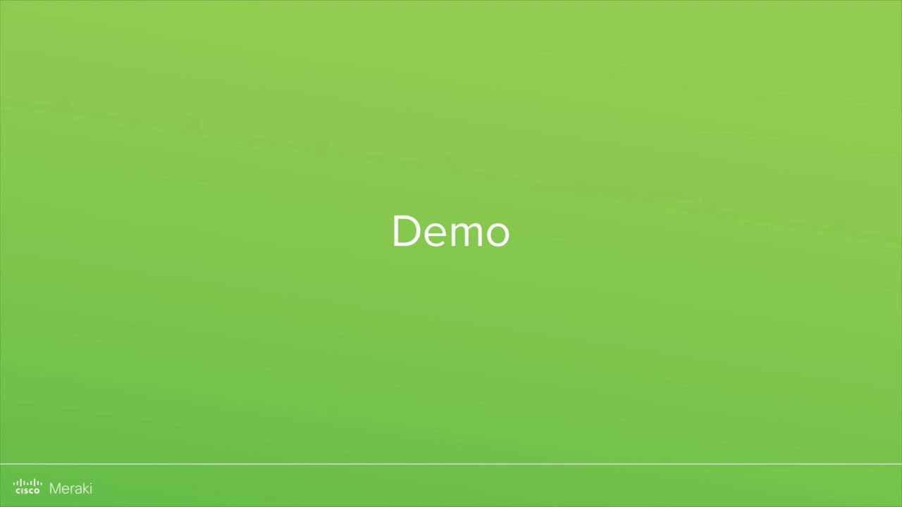 Cisco Meraki Webinar: Introduction to cloud-managed wireless