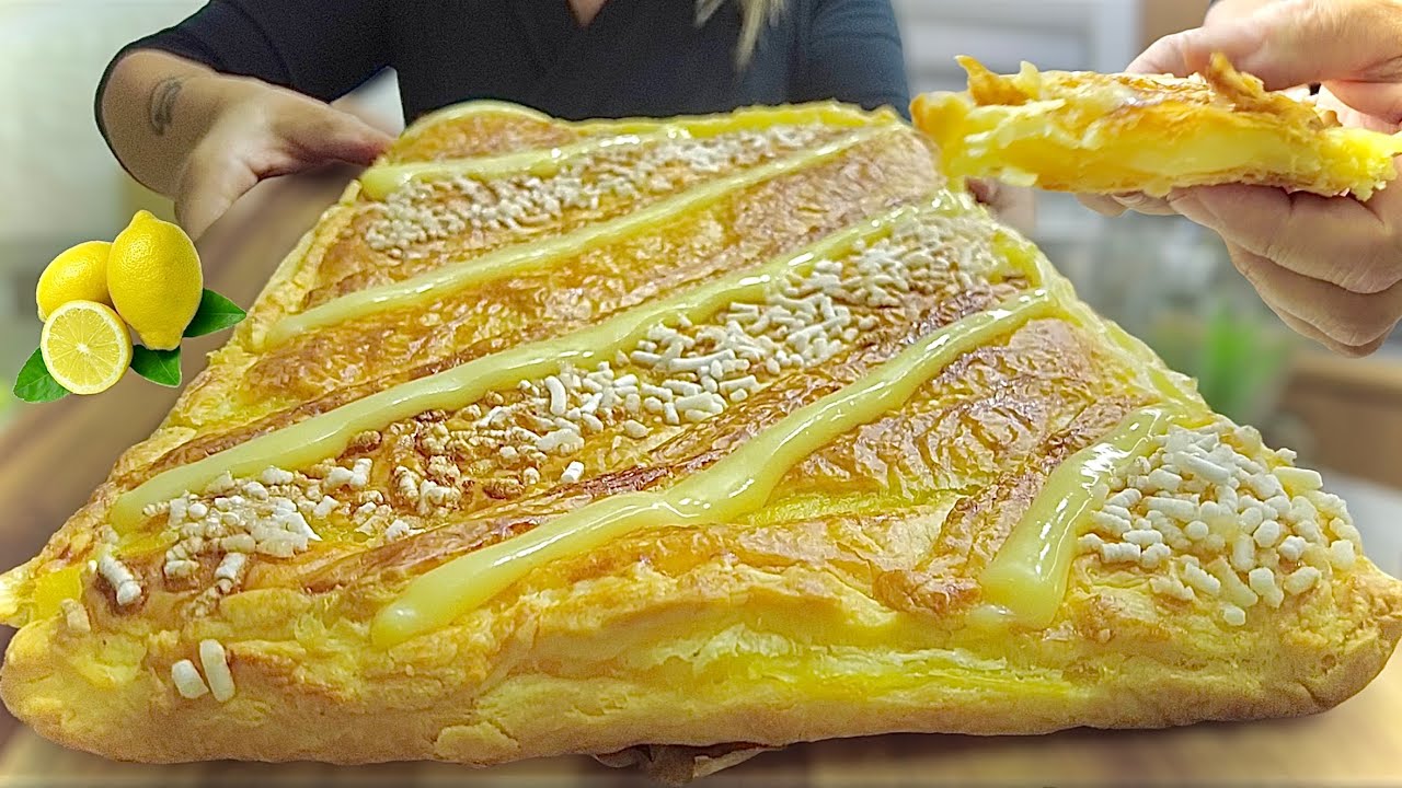 СЛИВОЧНЫЙ ТОРТ С ЛИМОНОМ 🍋 очень просто и очень быстро