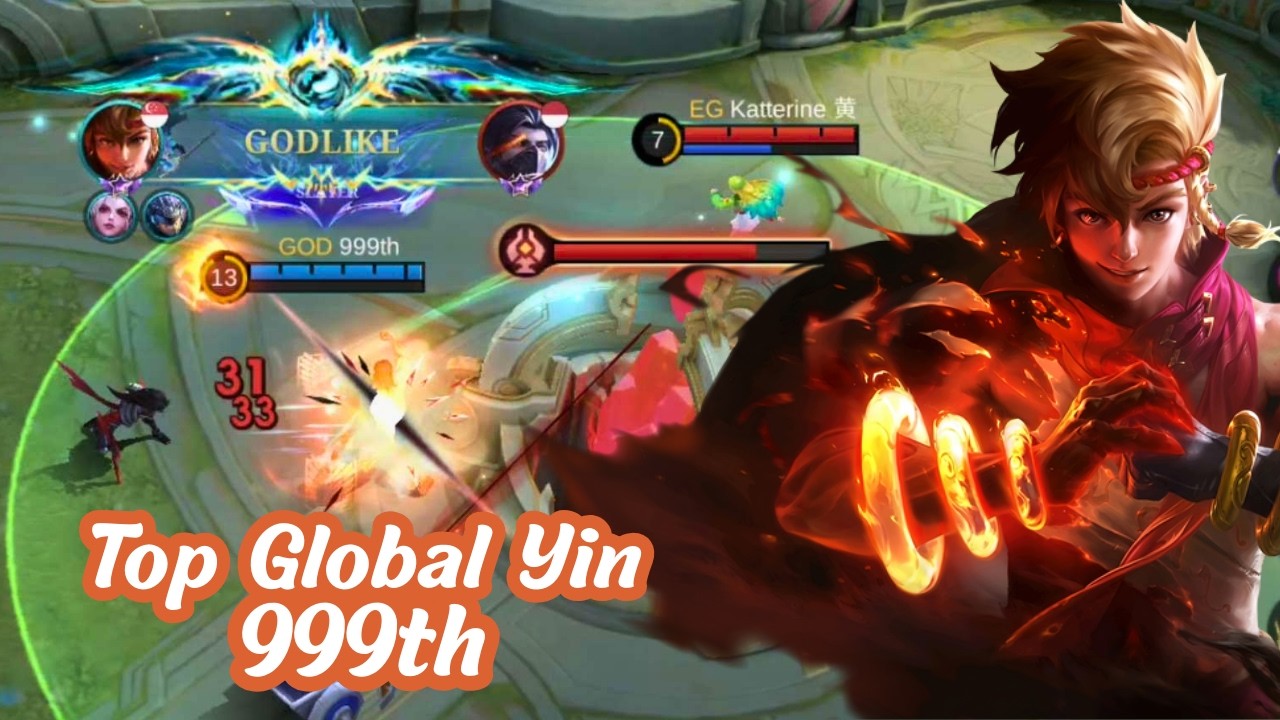 Top Global 1 Yin - 999th - Mobile Legends Emblem, Build and Gameplay