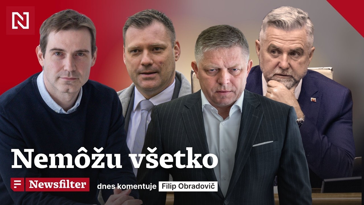 Newsfilter: Fico s Gašparom opäť narazili na Ústavný súd