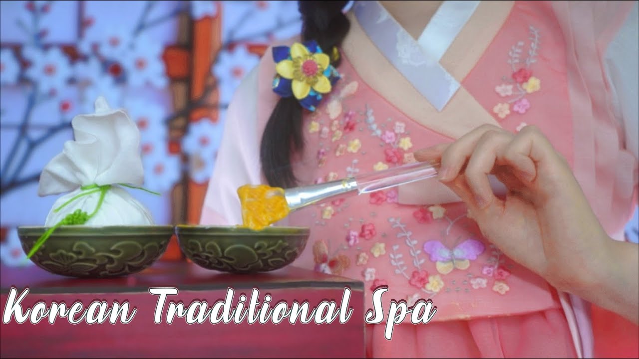 ASMR조선 친구의 Skincare, Makeup/전통 스킨케어 & 메이크업/한국어Roleplay/Personal Attention/Layered sound