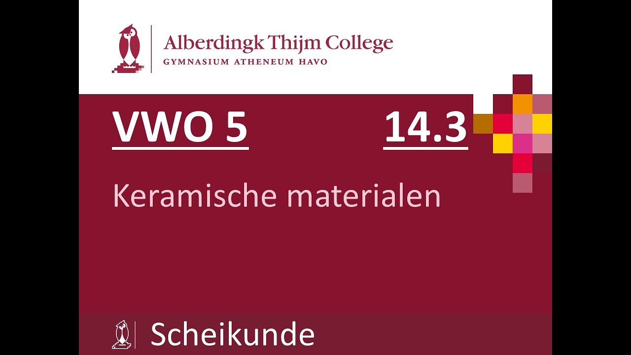 V5 - 14.3 Keramische materialen