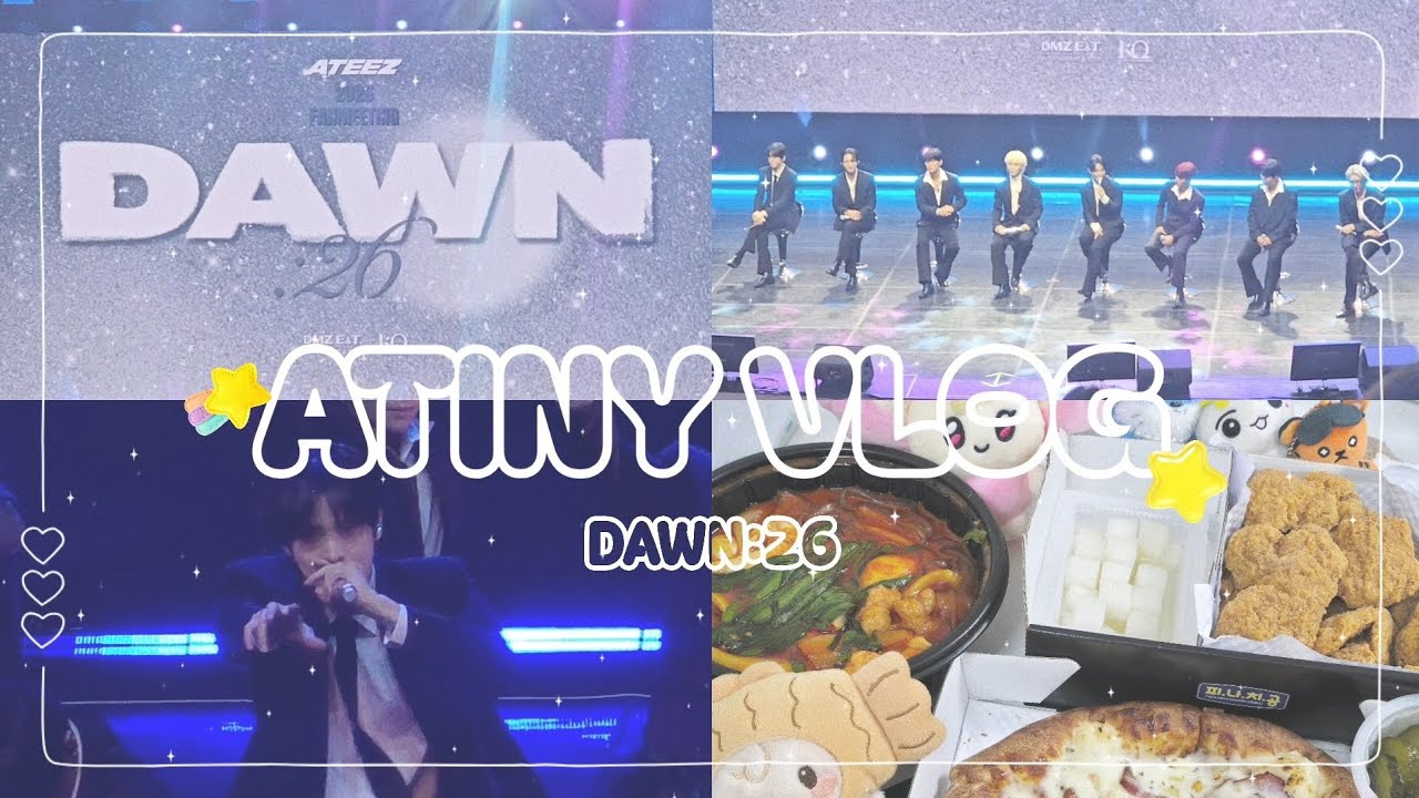 [ATINY VLOG🍀] DAWN:26 팬미팅 이벤트💫 | 티니로그 | 브이로그 | 에이티니 브이로그 | 호떡로그