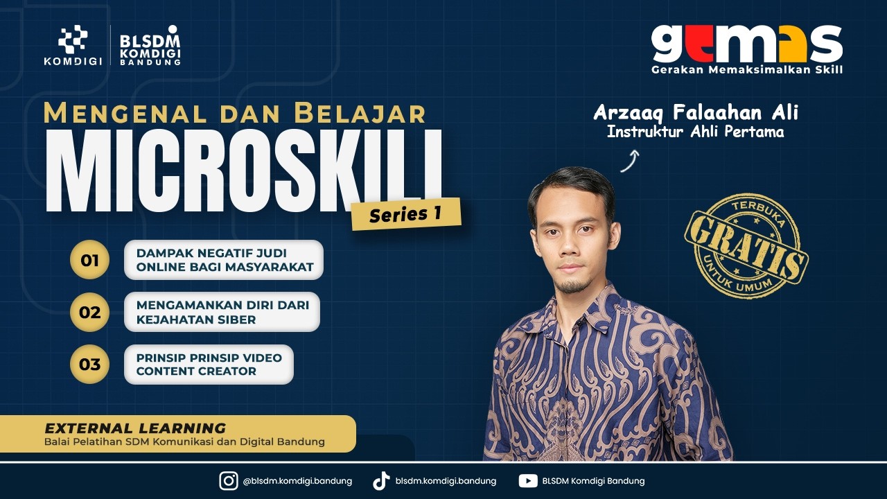 [LIVE] External Learning Microskill Series 1 - Jum'at, 27 Februari 2026