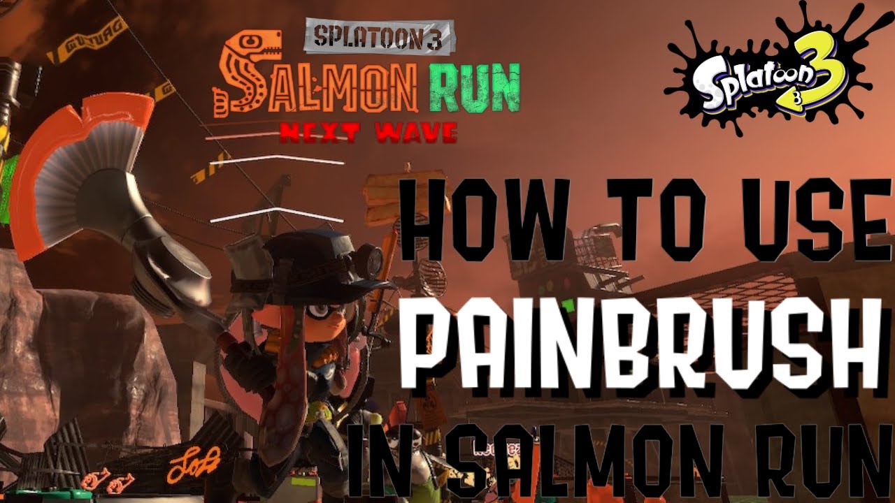 Weapon Guide: Painbrush in Salmon Run (Splatoon 3)