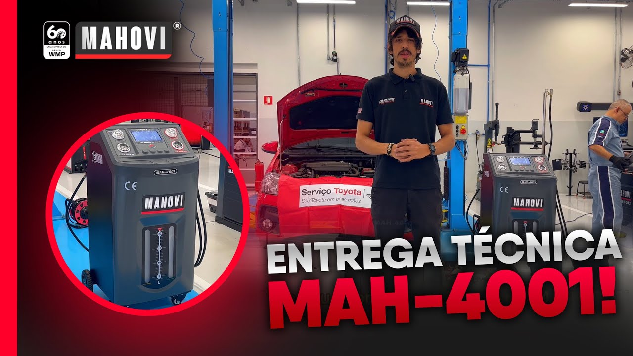 Entrega Técnica: MAH-4001 - Máquina de Troca de Fluido de Transmissão Automática | Mahovi
