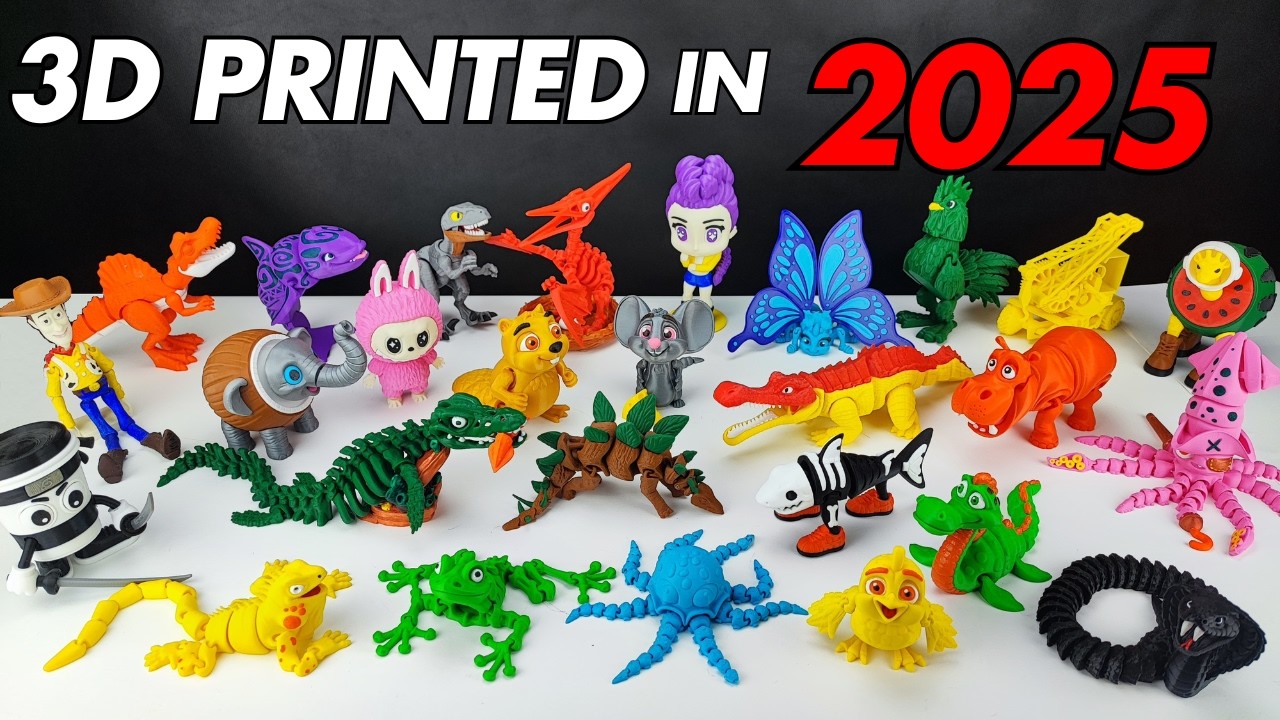 Top 3D Printed Models of 2025