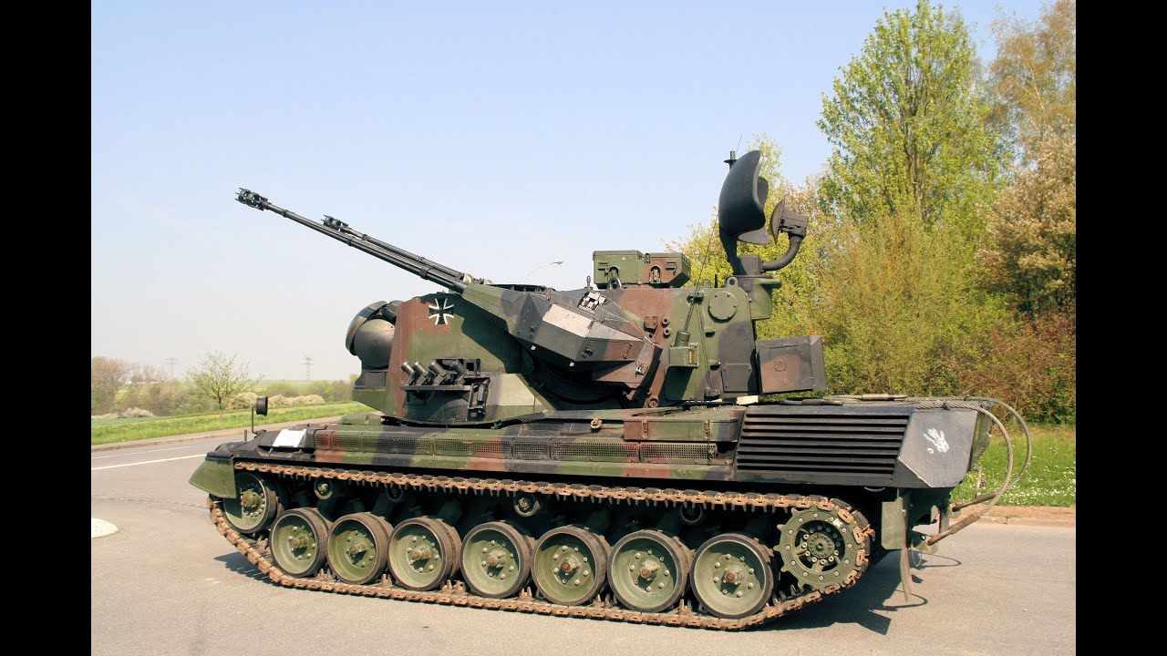 Haya 1/16 Gepard Side Skirt Modification into German Gepard Version