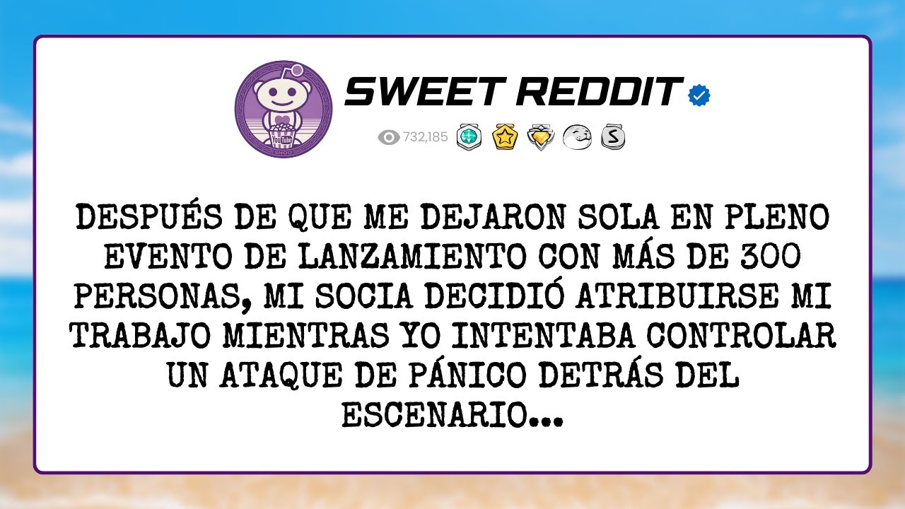 Después de que me dejaron sola en pleno evento de lanzamiento con más de 300 personas