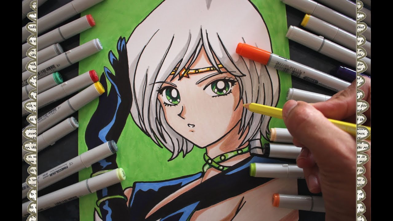 Sailor Moon Epidode 09 Cómo Dibujar a Sailor Star Healer How To /Speed Draw