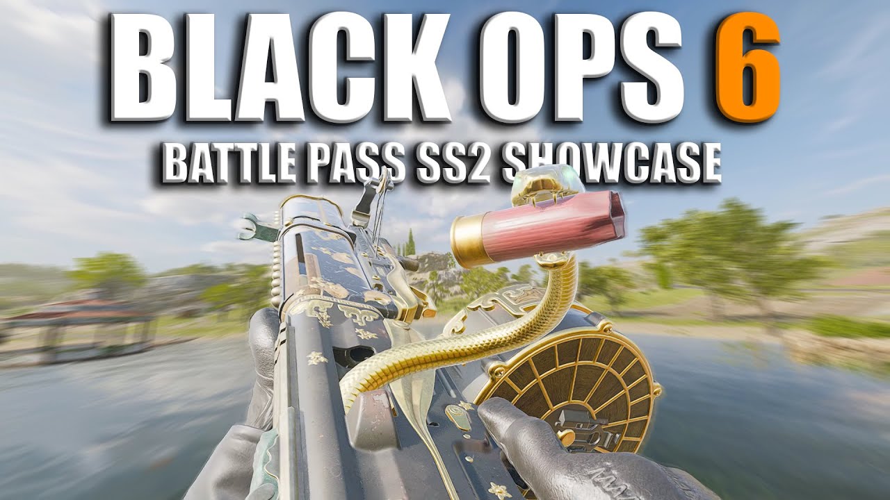 Call of Duty Black Ops 6 : All Battle Pass Season 2 Blueprint Showcase 4K