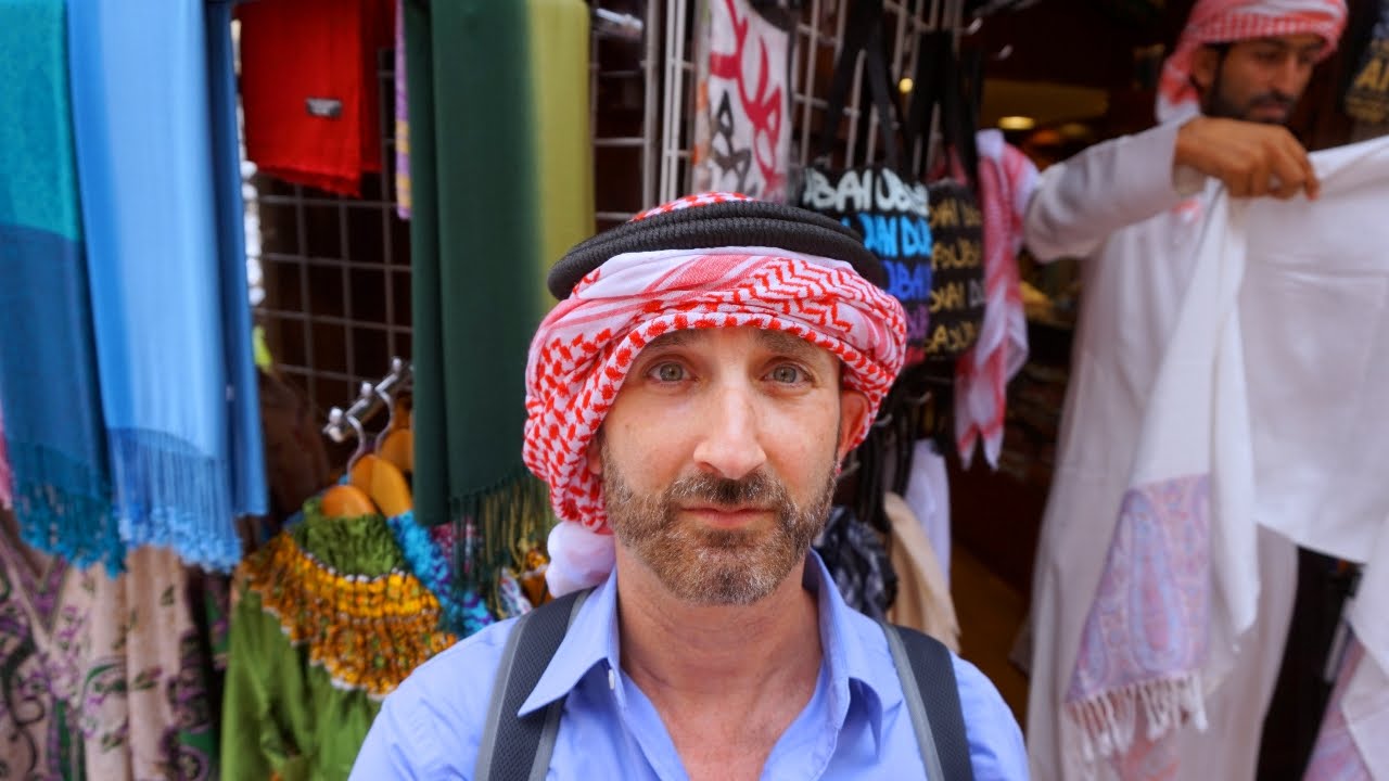 Exploring the souks of Deira the old part of Dubai