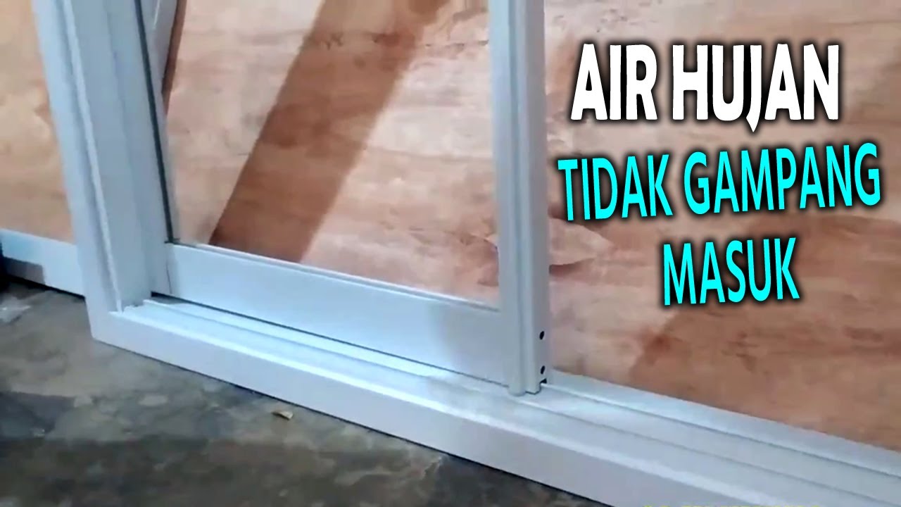 Cara Membuat Jendela Sliding Aluminium