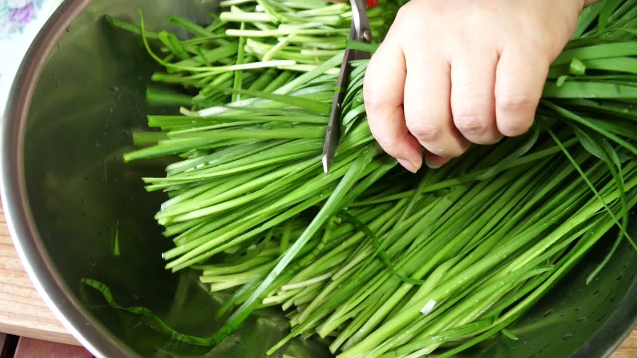 부추엑기스 만들어요!! 부추 효소로 건강을 지키세요 / How to make Korean traditional extract - Korean Food
