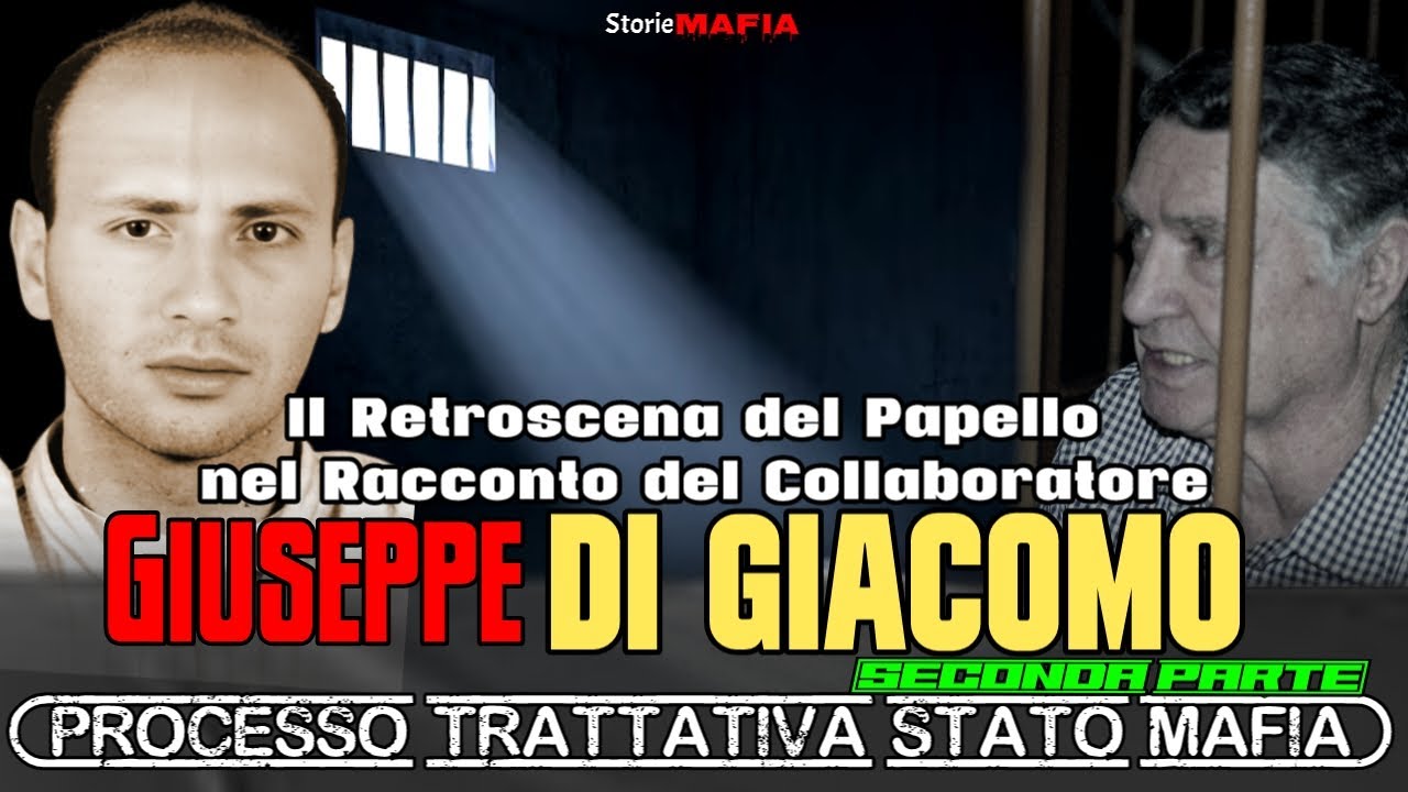 Il Retroscene del Papello: Giuseppe Di Giacomo Seconda Parte  #storiemafia #perte