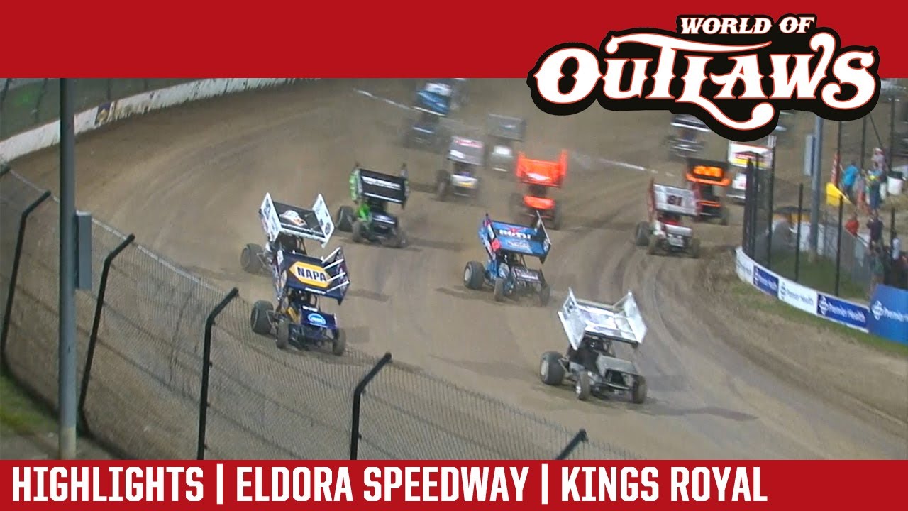 World of Outlaws Craftsman Sprint Cars Eldora Speedway Kings Royal July 15, 2017 | HIGHLIGHTS