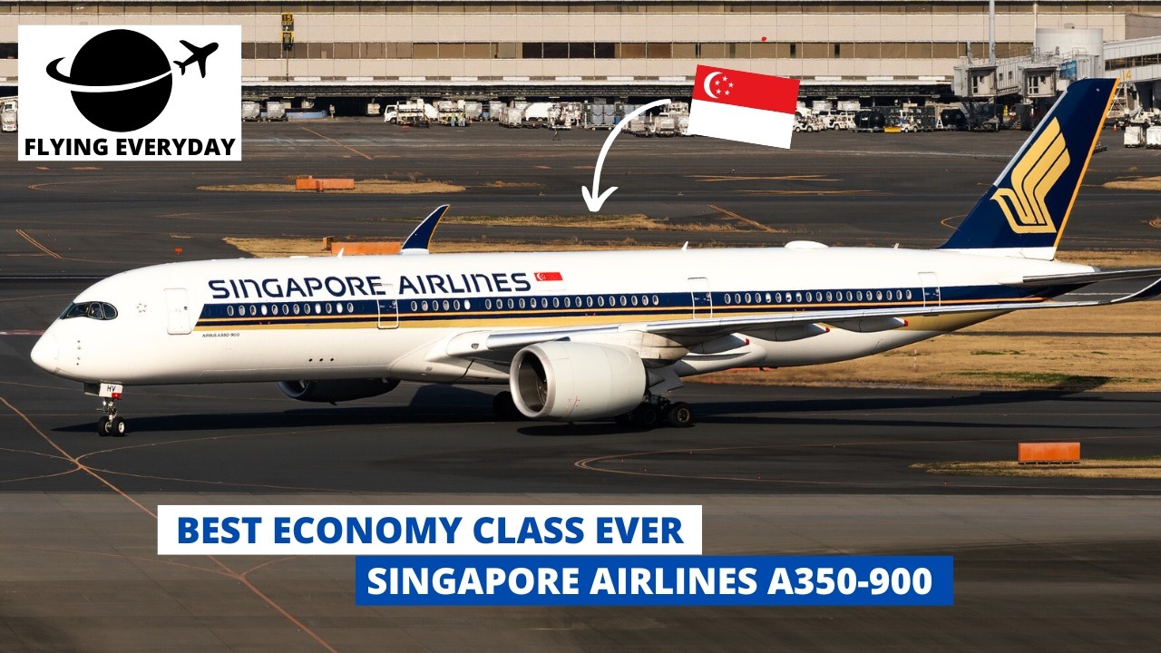 TRIP REPORT | SINGAPORE AIRLINES A350-900 | ECONOMY | MILAN MALPENSA (MXP) - BARCELONA (BCN)