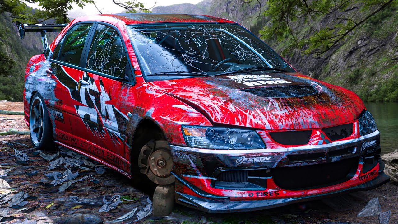 ENCONTREI O LANCER DO SEAN ABANDONADO NO FORZA HORIZON 5 (Restaurando Clássicos)