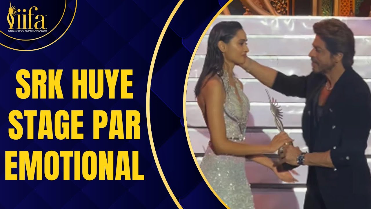 SRK huye stage pe Emotional